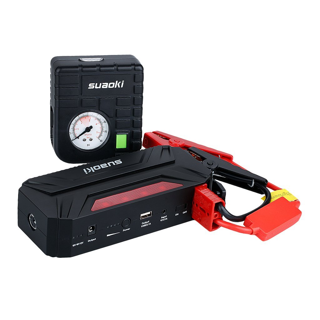 Suaoki T Plus Jump Starter de Mah A Coche Arrancador Con Mini