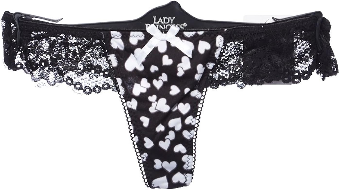 Womens Ribbon Sheer Lace Up Panties Underwear Lingerie