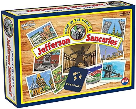 Sababa Toys Where in the World Is Jefferson Sancarlos