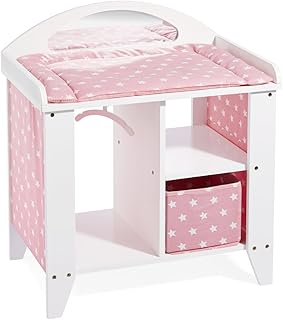 Howa Wickelkommode / Wickeltisch Stars für Puppen 2740