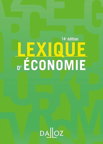 Download Lexique d'économie - 14e éd. PDF