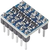 DORHEA 20Pcs 4 Channel I2C Logic Level Converter Bi-Directional 3.3V 5V view 2