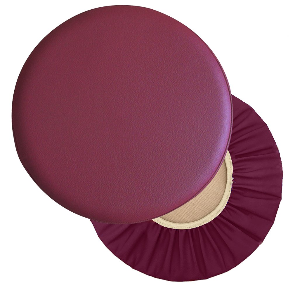 Best bar stool burgundy seat