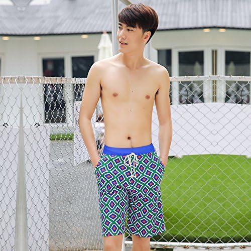 HAIYOUVK Parent-child models small chest gather split skirt swimwear dry wet and dry beach pants a four swimsuit hot spring