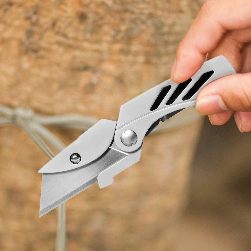 30Pack Heavy Duty Utility Knife Blades SK5 Steel Standard Size Utility Knife Replacement Blades with Storage Box: Home Improvement