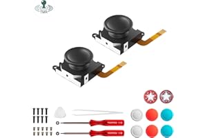 AKNES GuliKit JoyCon TMR Joysticks Replacement, TMR Joysticks Compatible with Nintendo Switch OLED/Switch/Switch Lite JoyCon 