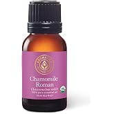Aromatics International Premium Organic Chamomile Roman Essential Oil 18ml | 100% Pure Essential Oil for Diffusion &amp; Aromatherapy