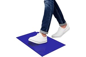 uxcell 150pcs Adhesive/Sticky/Tacky Mats 13" x 17" Case of 5 Mats, 30 Sheets Each, for Cleanroom, Warehouse, Laboratory, Capt