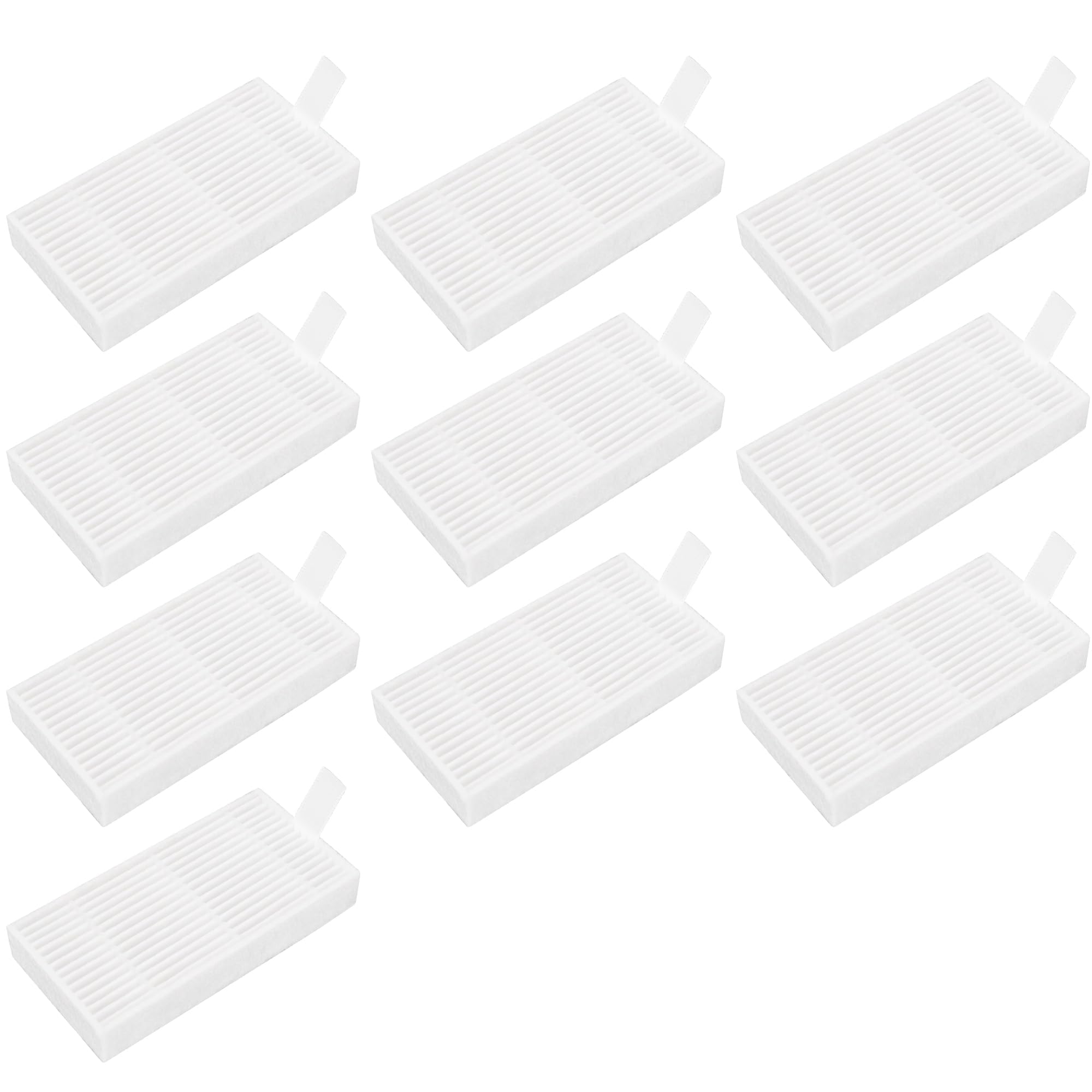 Photo 1 of BlueStars 10pcs HEPA Filters Replacement for ILIFE V3s V3s pro V5 V5s V5s Pro V5s Pro 2 V5s Plus Noisz S5 Robotic Vacuum Cleaner - Filters ILIFE Robot Vacuum Filter