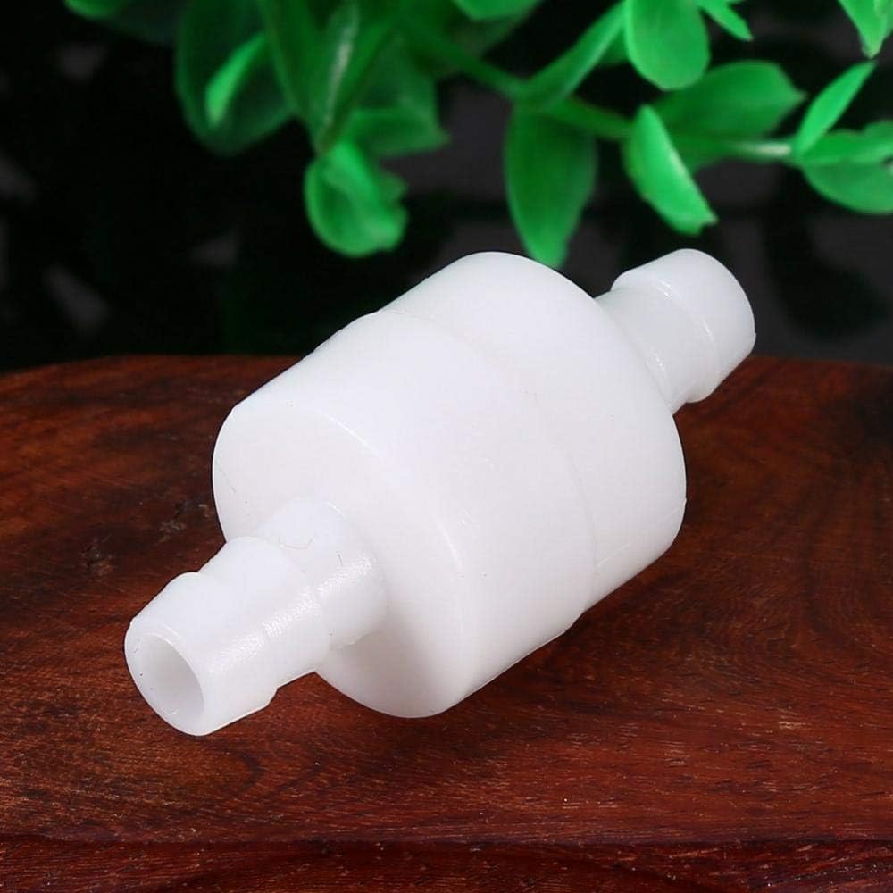 Hilitand 8mm Check Valve, Plastic Inline Check Valve, One Way Non Return Check Valve for Water Fuel Gas Liquid Air - Image 4