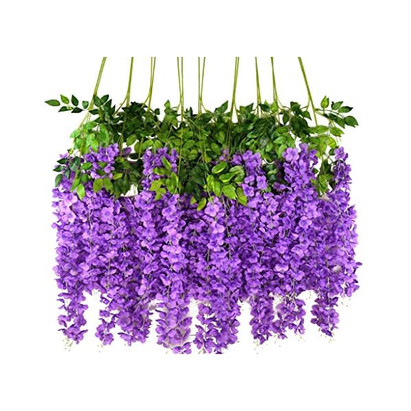 Silk Wisteria Silk Flower Arrangements