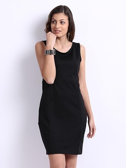 black tailored dress uk