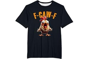 F CAW F Shirt for Men Women Funny F-CAW-F Graphic T-Shirt Crewneck Short Sleeve Tops