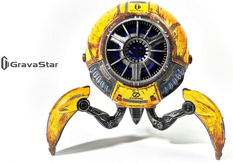 Gravastar Bluetooth Speaker,Zoeao Gravastar Speaker withTWS Bluetooth 5.0, Touch Volum Control,2600 mah x 4 Battery,20W Ture-Wireless Bluetooth Speaker