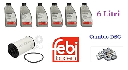 6 Litri Di Olio Filtro Del Cambio Direct Shift Gearbox Dsg 6 Marce