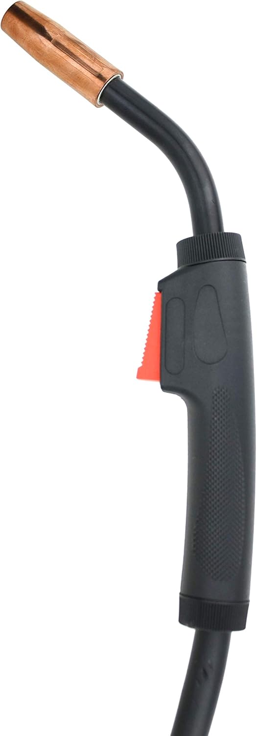 150 Amp MIG Gun Torch with Euro Connector - 12 Feet Cable - Consumables Compatible with Tweco - - 