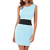 KINMIU Women's Hallloween Costume Cosplay Sleeveless Mini Dress