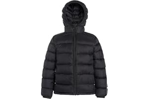 CECORC Hooded Puffer Jackets for Boys and Girls – Lightweight and Packable – Autumn and Winter Coat, Warm and Comfy