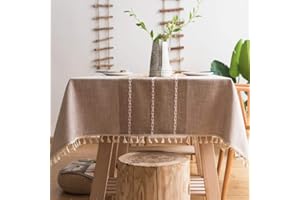 Pahajim tablecloths Rectangular Coffee Table Cover Rectangle Tablecloth Outdoor Table Cloths Rustic Embroidery Table Cover Ch