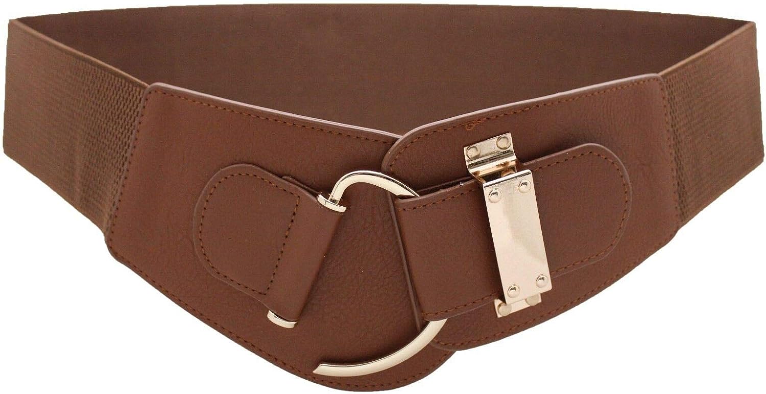 Womens wide stretch belts Clearance