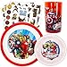 Marvel Avengers Toddler Dinnerware Set - Plate, Bowl, Cup, Stickers