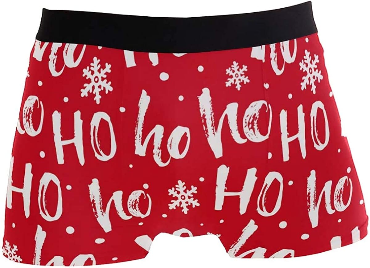 Hohoho Santa Weihnachten Unterwäsche Boxer Slips für Männer Grafik