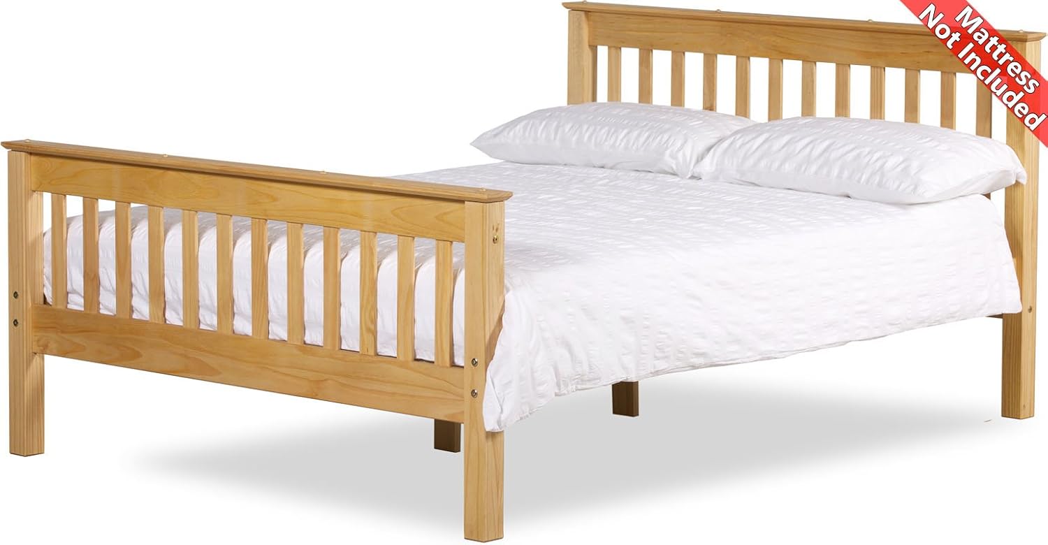Amani Somerset Small Double Waxed Pine Bed Frame No Drawers Amazon