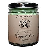 Coconut Lime Whipped Body Butter This Body Butter is rich in the tropical scent of Creamy Coconut and Lime also rich in texture and silkiness. It would be great after a shower