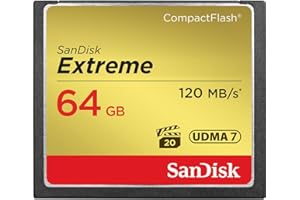 SanDisk Extreme Tarjeta de Memoria CompactFlash â€“ 64 GB (sdcfxs-064g-a46)
