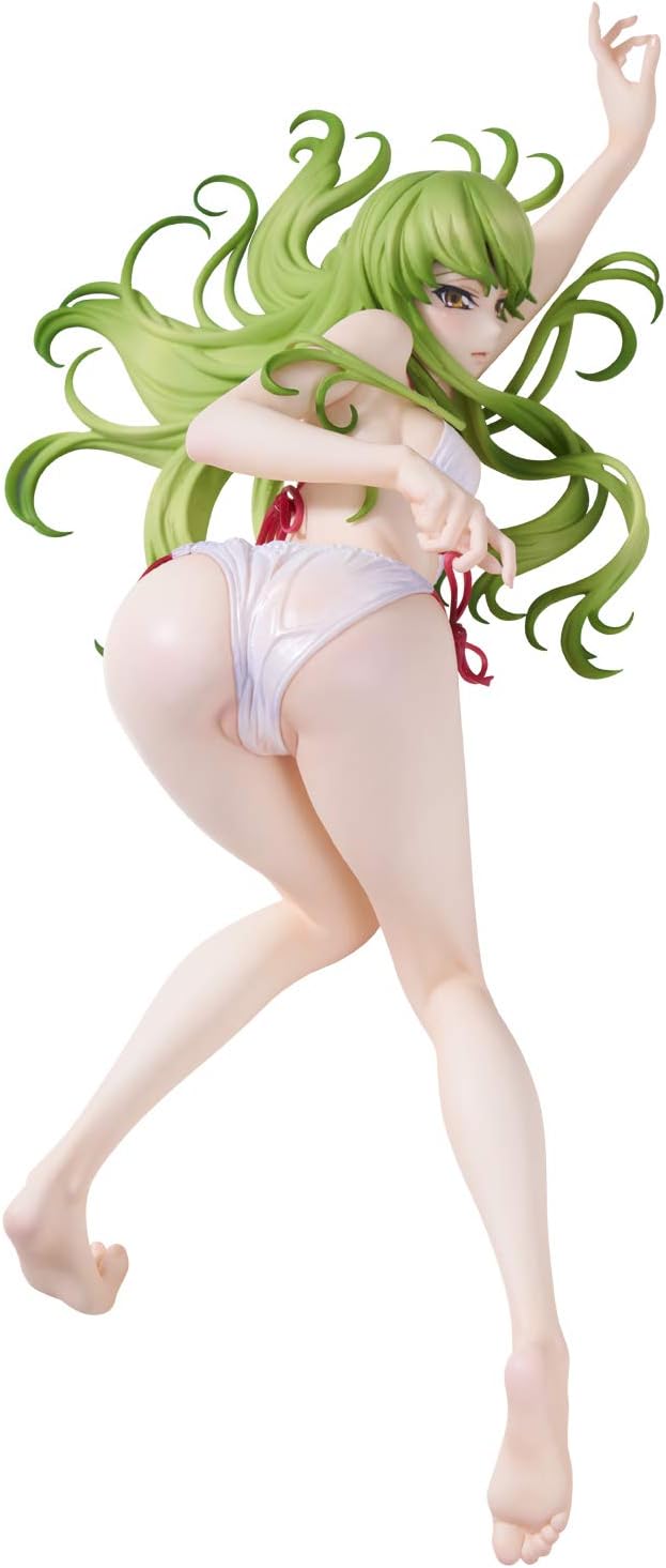 Amazon コードギアス 反逆のルルーシュ C C 水着ver ノンスケール Pvc Abs製 塗装済み 完成品フィギュア フィギュア ドール 通販