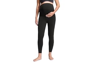 CRZ YOGA Butterluxe Maternity Leggings 25" - Over The Belly Buttery Soft Workout Activewear Yoga Womens Pregnancy Pants