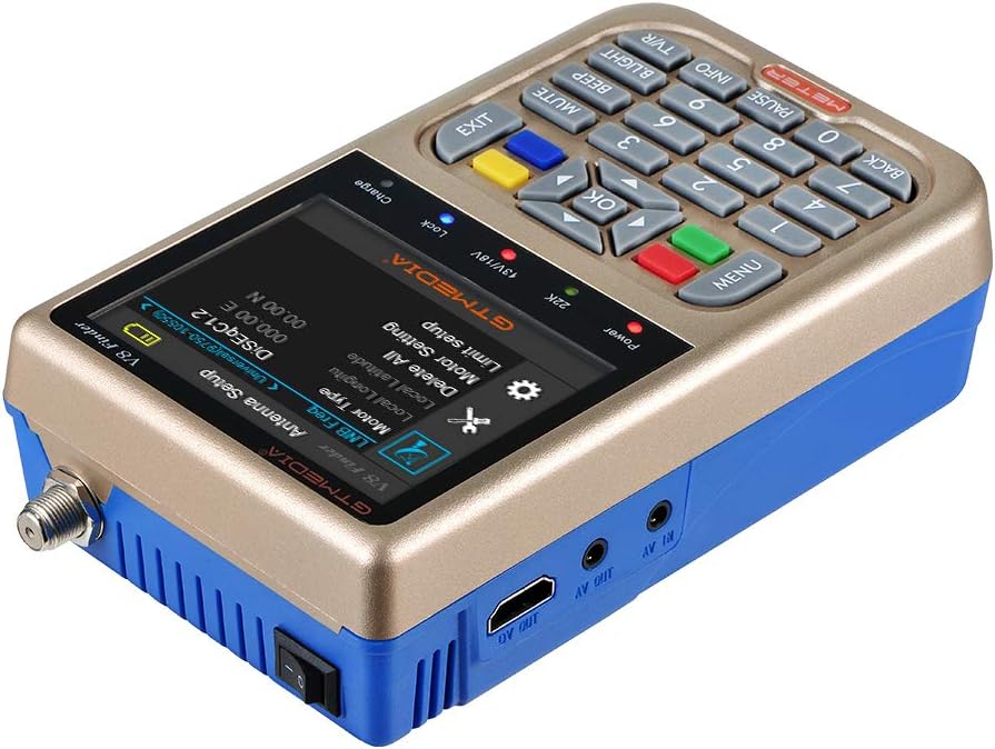 V8 Finder KKmoon Freesat 1080P GT Media V8 Finder Meter DVBS2 Digital