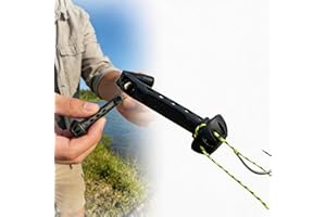 Fly Fishing Magnetic Fly Threader, Fishing Accessory to Easily Rig Small Flies & Tippet on Water, Magnetic Fly Roost Rigging 