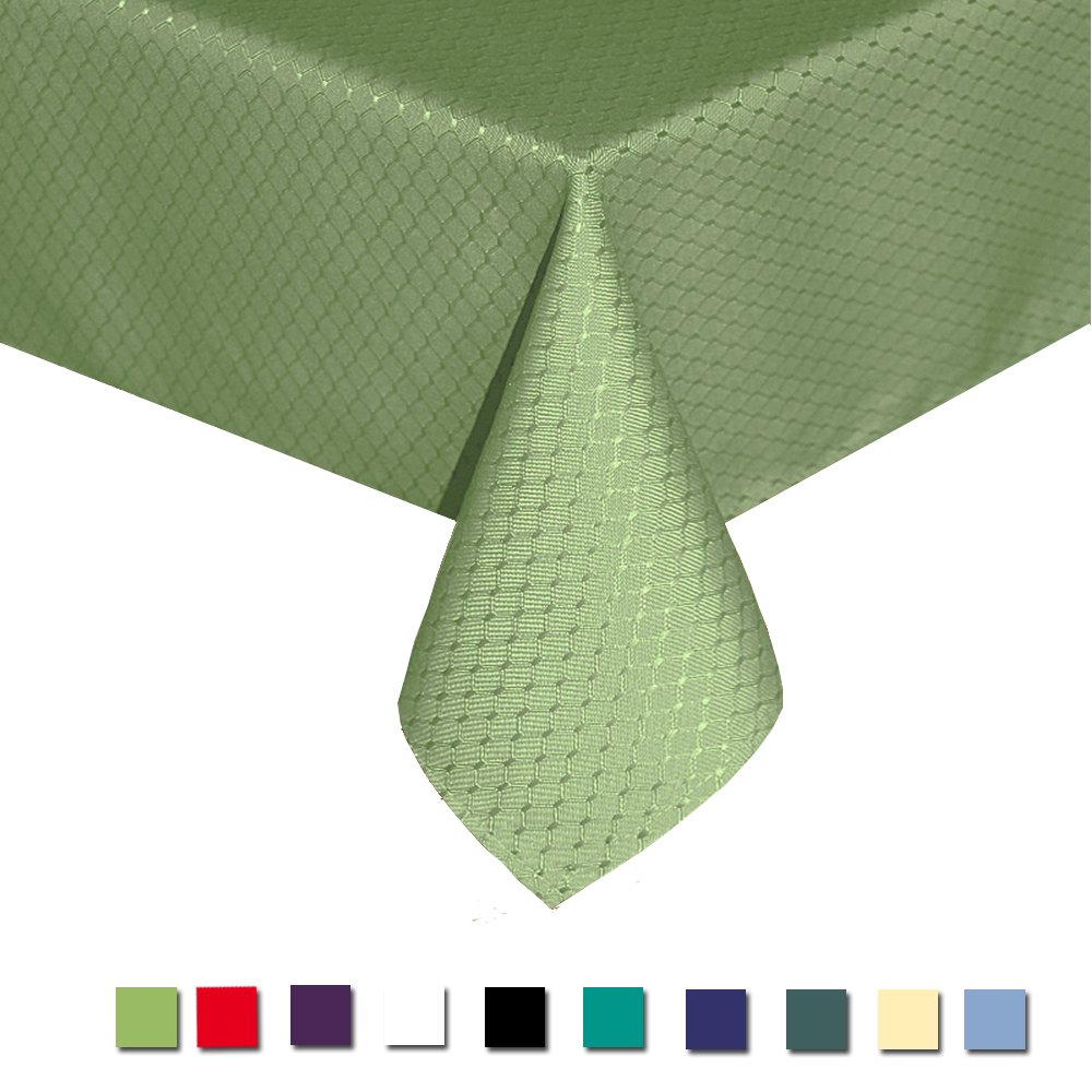 Купить Скатерть Лен Зеленого Цвета