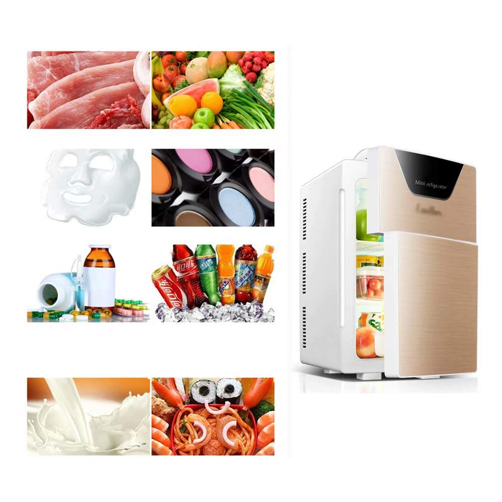 WEIFAN-1 20L Mini Coche Nevera Pequeño, Carne Crue congelada ...