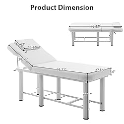 LINKHOO Professional Massage Table with Adjustable