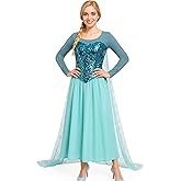 Colorfog Women’s Elegant Princess Dress Cosplay Costume Xmas Party Gown Fairy Fancy Dress