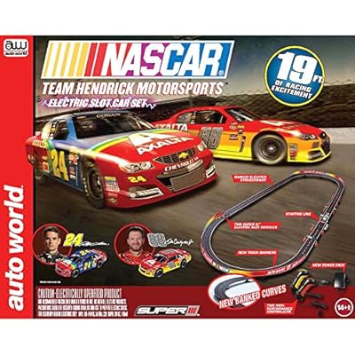 NASCAR Team Hendrick Motorsports Electric Slot Race Set Gordon Earnhart Jr.