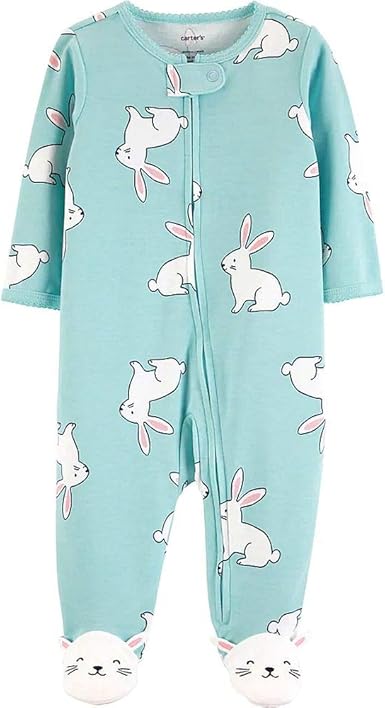 baby girl footed onesies