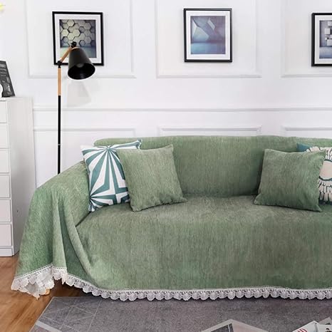 Amazon マルチカバー ブランケット おしゃれ ソファカバー 長方形 ブランケット 無地 綿 1人掛け カラー 2人掛け 180 380cm カウチ ベッドカバー テーブルクロス バスマット テーブル掛け枚 毛布 カーペット 両面使える 大きい 水洗い 四季通用 ソファカバー マルチ