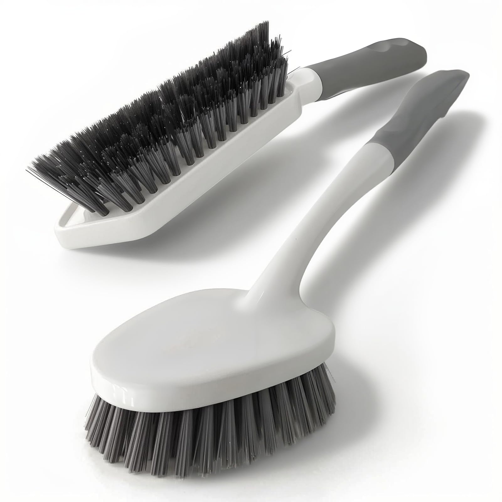 Photo 1 of **Similar item**
SSINBOANGI 2 Pack Heavy Duty Scrub Brush Set with Hard Bristle, Cleaning Brush Designed for Bathroom, Shower, Bathtub, Tub, Carpet, Floor, Grout, Tile