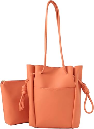 Amazon ロデスコ 鞄 トートバッグ Inka まるひもショルダーバッグ レディース Xx14 2au2501 Orange One トートバッグ