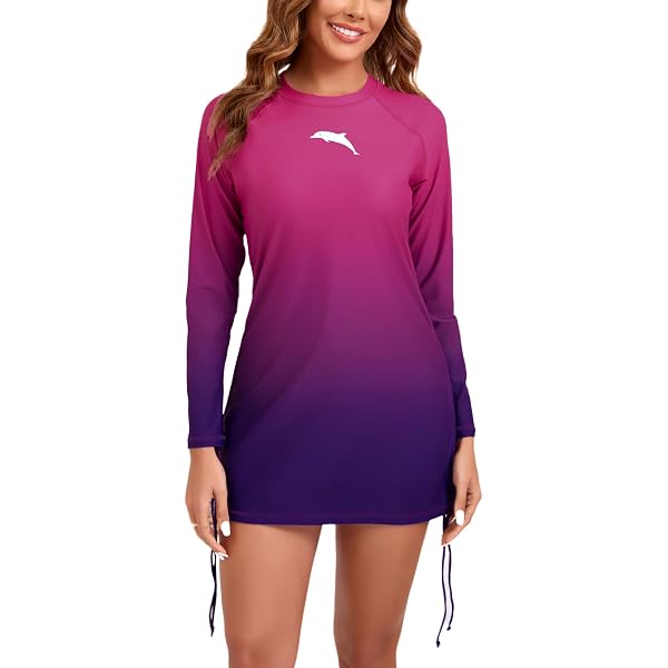 BEACH HOUSE SPORT Women's Long Sleeve Sun Guard Swimsuit Cover Up – UPF 50+, Quick Dry, Adjustable - View #11