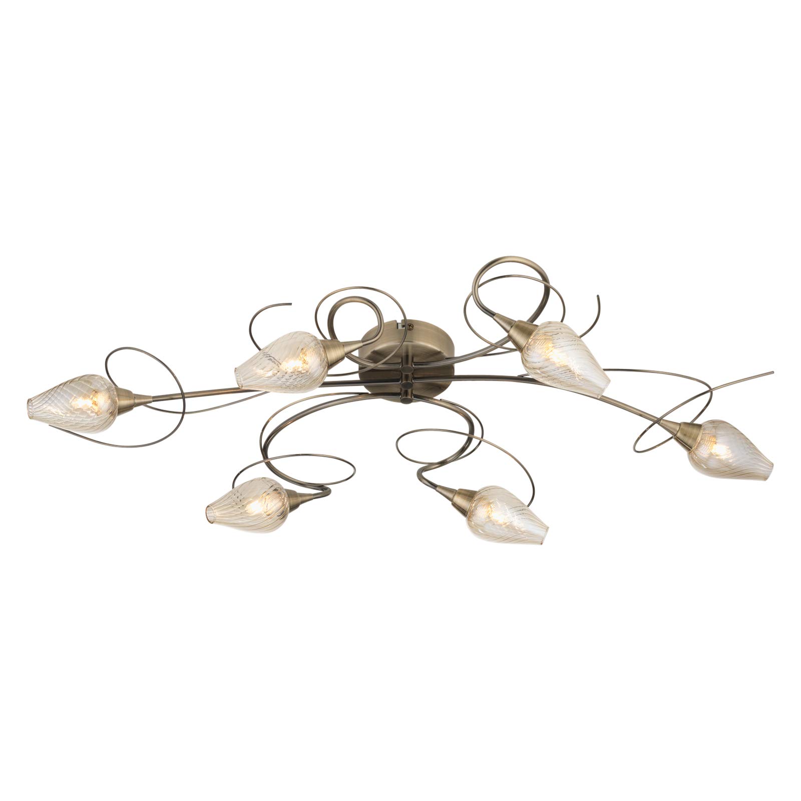 Oaks Lighting Lugh, Antique Brass
