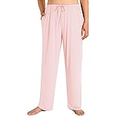 Esenchel Women's Plus Size Pajama Pants Rayon Sleep Pants