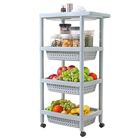 Amazon Com Tbang Kitchen Storage Cart Mobile Storage Cart Multi