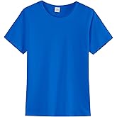 Hercugifts Boys/Kids/Toddlers Crew Neck Cotton T-Shirts Short Sleeve Summer Basic Tops(Age 2-12Y)