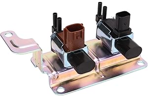 Aramox Intake Manifold Runner Control Vacuum Valve Turbo Solenoid Valve Vapor Canister Purge Control Valve Replacement for 3 