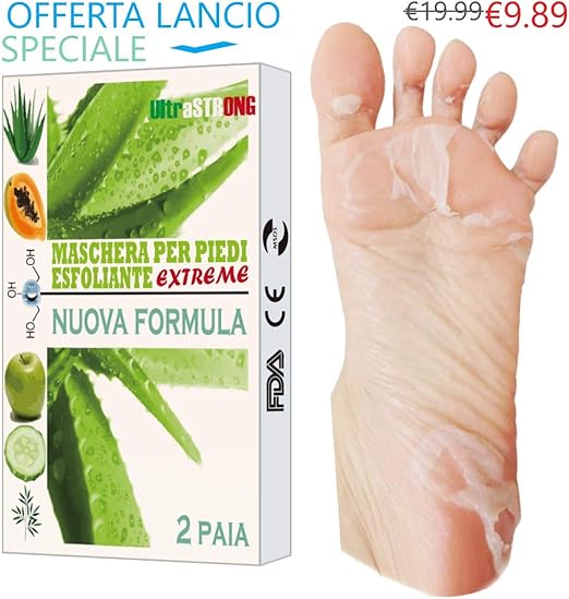 Derma V10 Piede Peeling Calzino Maschera Bambino - Foto 4