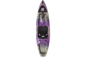 Perception - Pescador Pro 10 - Sit on Top Fishing Kayak with Adjustable Lawn Chair Seat - Large Front and Rear Storage - 10.6